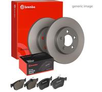 Brembo Front Brake Aluminium Brake Disc Hub Discs & Pads 348mm fits BMW 2 3