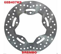 Brembo 68b407k9 Brake Disc Silver