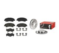 2x Brake disc internally vented 09.9503.10 BREMBO for KIA HYUNDAI
