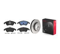 Brembo Front Brake Discs & Pads fits Mercedes-Benz C-Class T-Model 2007-2014