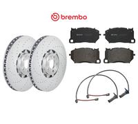 Brembo Front Brake Discs Pads Sensor Set For Audi RS6 RS7 2019- 4K0615301R 420mm