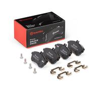 Brake Pad Set For Disc Brake Front Lucas System Fits Mercedes-Benz BREMBO P50067