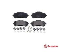 Brembo Front Brake Pad Set fits Toyota Proace City Vauxhall Combo P 61 120