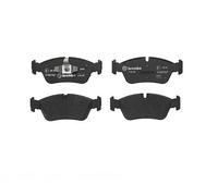 P06035 Front Brake Pad Set 4x Pads Prepared For Wear Indicator Braking By Brembo