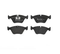 P06065 Front Brake Pad Set 4x Pads Prepared For Wear Indicator Braking By Brembo