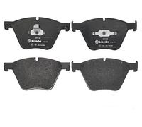 P06073 Front Brake Pad Set 4x Pads Prepared For Wear Indicator Braking By Brembo