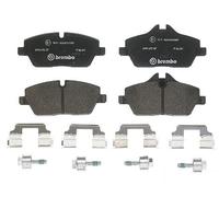BREMBO P06091 Brake Pad Set Front With Brake Caliper Screws Fits BMW i3