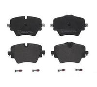 P06093 Front Brake Pad Set 4x Pads Prepared For Wear Indicator Braking By Brembo