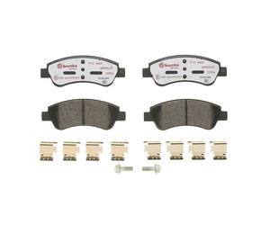 Brembo Front Brake Pad Set for Citroen C3 XTR KFU(ET3J4) 1.4 2003-2010 P61066X