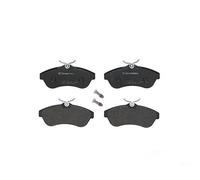 Brembo Front Brake Pad Set for Citroen C3 XTR KFU(ET3J4) 1.4 2003-2010 P61075