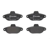 Brembo P23096 Front Disc Brake Pad - Set of 4 | Compatible with: Fiat Cinquecento, Panda, Panda box/hatchback, Punto, Punto, Punto Cabriolet, Punto box/hatchback