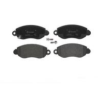P24052 Front Brake Pad Set 4x Pads Integrated Wear Indicator Braking By Brembo
