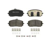 P50152 Front Brake Pad Set 4x Pads Integrated Wear Indicator Braking By Brembo