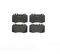 P50053 Front Brake Pad Set 4x Pads Prepared For Wear Indicator Braking By Brembo