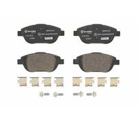 Brake Pads Set fits OPEL CORSA 1.2 Front 2019 on Brembo 1647863580 3649095 New