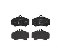 Front Brake Pad Set 4x Pads Prepared For Wear Indicator Braking - Brembo P65011