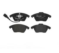 OMNICRAFT Front Brake Pad Set for 288mm Discs VW Audi Seat Skoda 1K0698151
