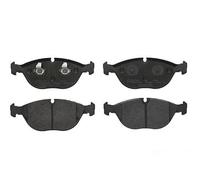 P06019 Front Brake Pad Set 4x Pads Prepared For Wear Indicator Braking By Brembo