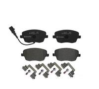 P85077 Front Brake Pad Set 4x Pads Integrated Wear Indicator Braking By Brembo