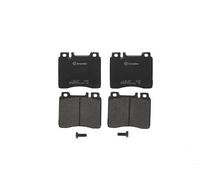 P50018 Front Brake Pad Set 4x Pads Prepared For Wear Indicator Braking By Brembo