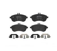 Brembo Brake Pad Set P 50 070 - Front with Caliper Screws - Fits Mercedes-Benz C-Class