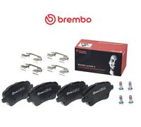 BREMBO FRONT BRAKE PADS FORD FIESTA MK7 ST180 ST200 1.0 1.25 1.4 1.5 1.6 2008-17