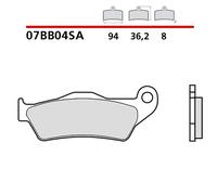 Brembo 07bb04sa Sintered Brake Pads Clear