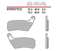 BREMBO FRONT BRAKE PADS KIT FIT ON HM CRE SIX COMPETITION 125 10-11-CODE 07HO71C
