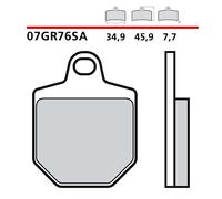 Brembo Brake Pads Sintered Road Front 07GR76SA Fits Husaberg FS 570 2010-2011