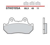 Brembo Brake Pads Sintered Road Front 07HO10SA Fits Honda VT 750 1987
