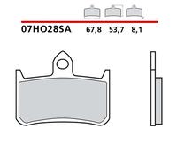 Brembo Brake-Pads Sinter With Abe FRONT, ABE, 07HO28SA