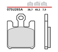 BREMBO FRONT BRAKE PADS KIT FIT ON KAWASAKI ZX-6R 636 NINJA 03-06-COD. 07SU26SA