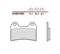 BREMBO FRONT BRAKE PADS KIT FIT ON KTM SUPER ADV. 1290 S 17-20-07BB19RC