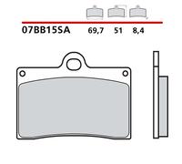 BREMBO FRONT BRAKE PADS KIT FIT ON MOTO GUZZI V10 CENTAURO GT 1000 99-01-07BB15S