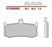 Brembo Brake Pads Carbon Ceramic Racing 07GR06RC Fits Triumph Daytona 675 09-17