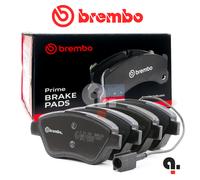 Brembo Brake Pads Set - Front - Fits Fiat Grande Punto 199 1.3D (2008-on) - 0077366135
