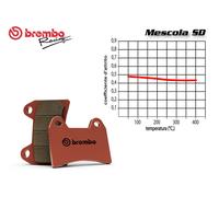 BREMBO FRONT BRAKE PADS SET FOR KTM LC4 400 1998-2001