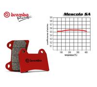BREMBO FRONT BRAKE PADS SET FOR KTM LC4 400 1998-2001