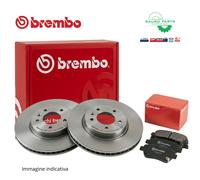 Brembo Front Disc Brake Kit Rotors & Pads Opel Astra J 1.3 1.6 1.7 2.0 CDTI