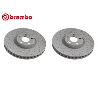 BREMBO 09.D524.13 Brake Disc Front Fits Mercedes-Benz C-Class CLS E-Class EQC