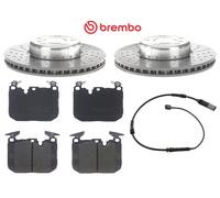 Brembo Prime Line Composite Two-Piece Brake Disc - Drilled & Slotted 09.C398.13