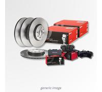 Brembo Front & Rear Brake Discs & Pads fits Honda Civic 1991-1995 1.6