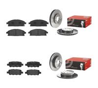 Brembo 2x Brake Discs Pair Vented Rear 292mm 09.8969.21 Set 43206049VA Brand New