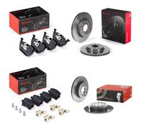 Brembo Brake Disc 08.9488.11 - Rear 256mm UV Coated - Pair