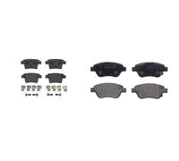 Brembo Front & Rear Pads fits Proton Gen 2 2004-2009 1.3 1.6