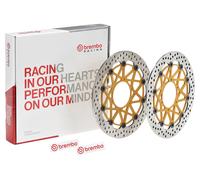 Brembo High Performance Xtra Brake discs Pair, Front, 208973712