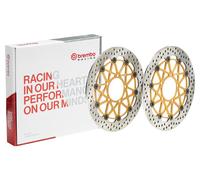 Brembo High Performance Xtra Brake discs Pair, Front, 208973756