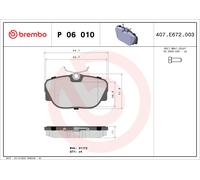 BRAKE PAD SET DISC BRAKE FOR BMW 3/E0/Convertible Z1/Roadster M10B18 M40B18 1.8L
