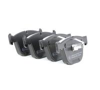 P06026 Rear Brake Pad Set 4x Pads Prepared For Wear Indicator Braking By Brembo