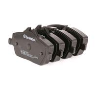 P06034 Front Brake Pad Set 4x Pads Prepared For Wear Indicator Braking By Brembo